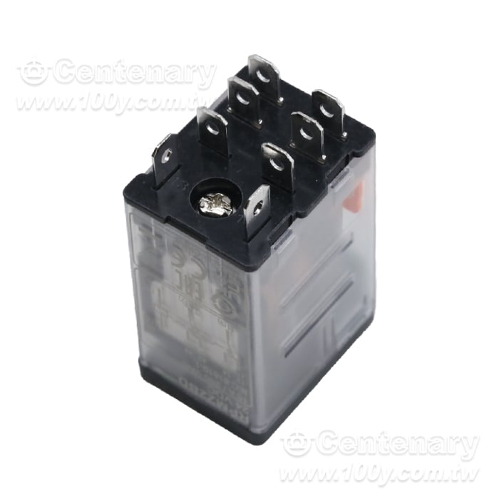 大功率繼電器 DC24V/15A 8腳 2開2閉 - 163946 產品圖片