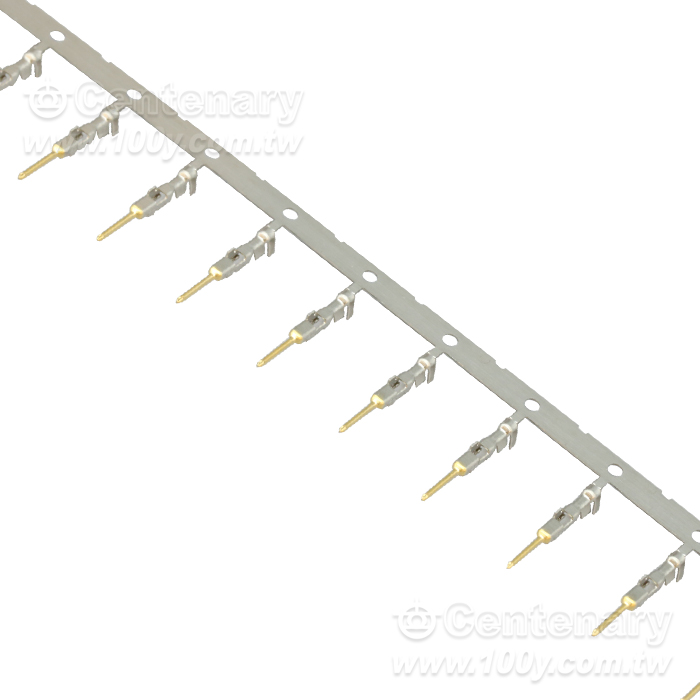 TE Dynamic D1000SL Male Pin, M 28-22AWG, Gold Plated - 163090 Product Image