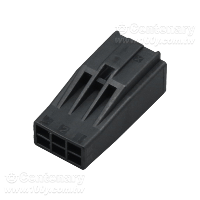 TE/Amp Dynamic D-1000 6P Male Plug - 164183 Product Image