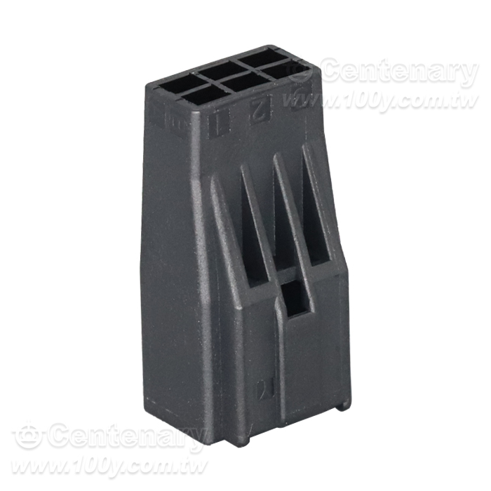 TE/Amp Dynamic D-1000 6P Male Plug - 164185 Product Image