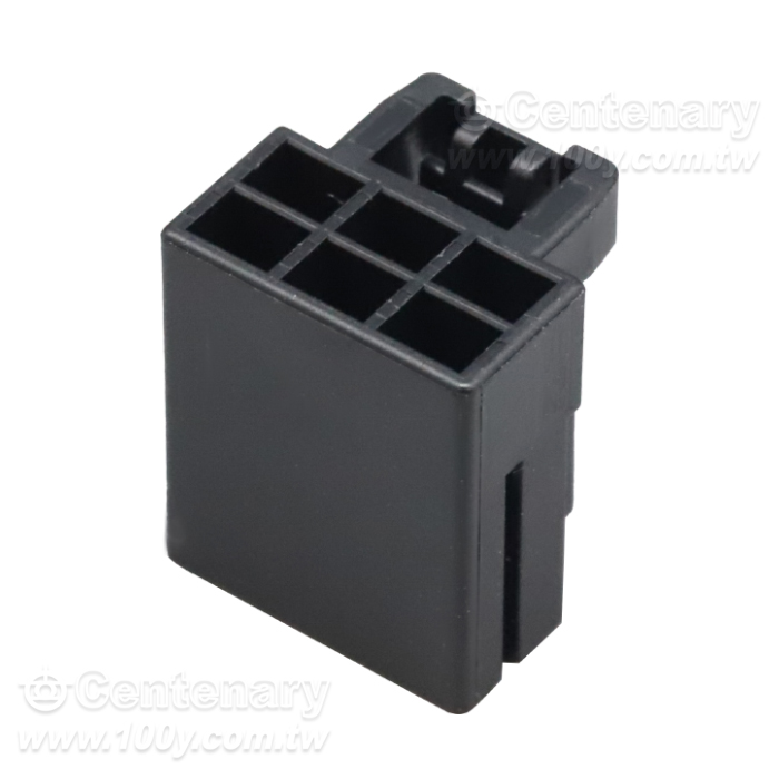 TE _Dynamic D-1000  Female Plug 6P Y KEY - 164190 Product Image