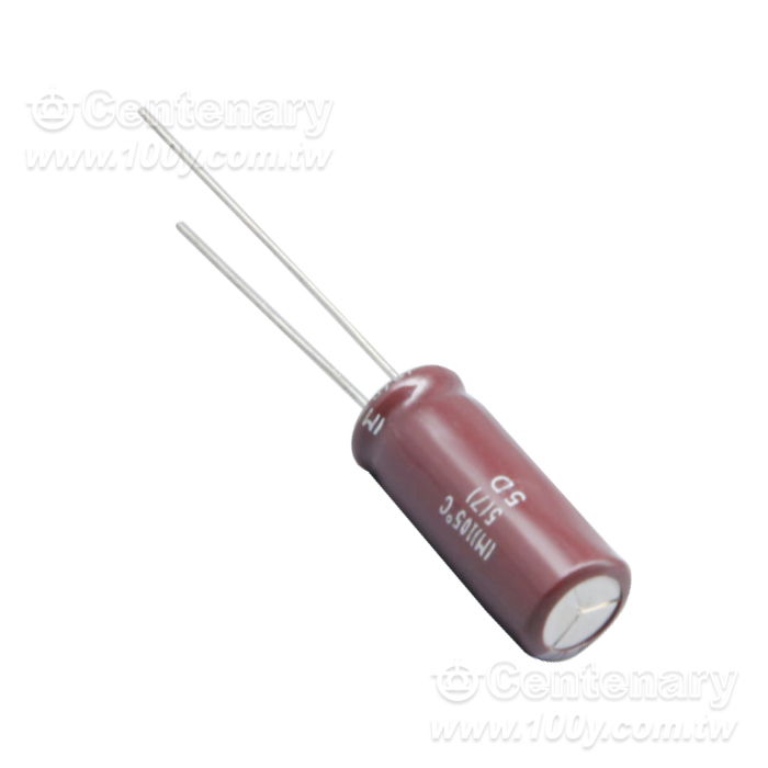 1000uF16V Aluminum Electrolytic Capacitor - 164250 Product Image