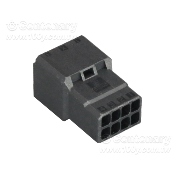 TE CONN PLUG HSG 8POS 2.50MM - 160675 Product Image