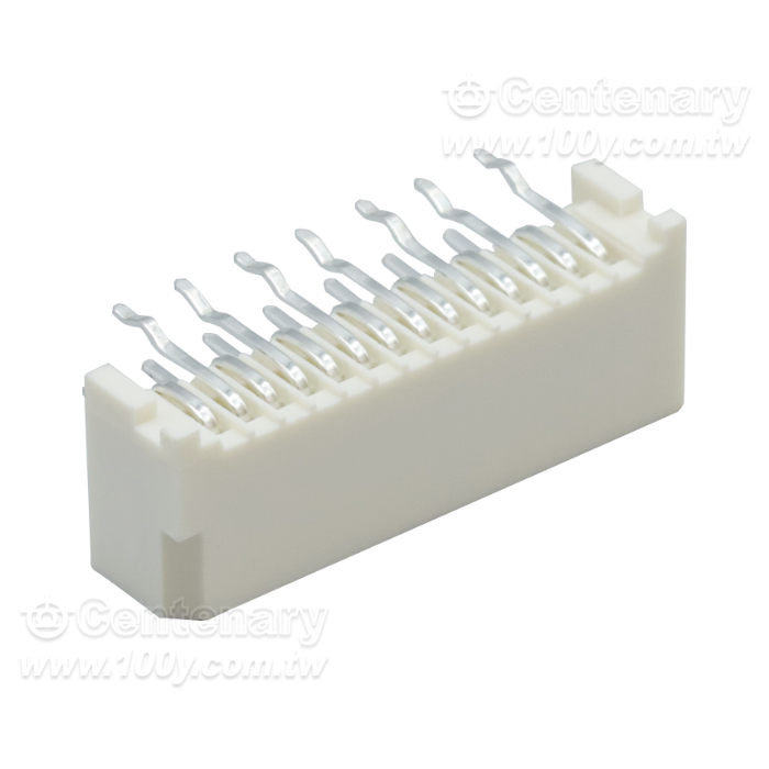 14P-1.25mm-彎插連接器 - 78244 產品圖片