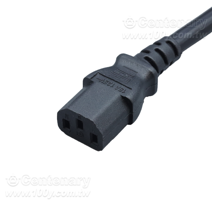 美標美式插頭-品字尾電源線 - 144725 產品圖片