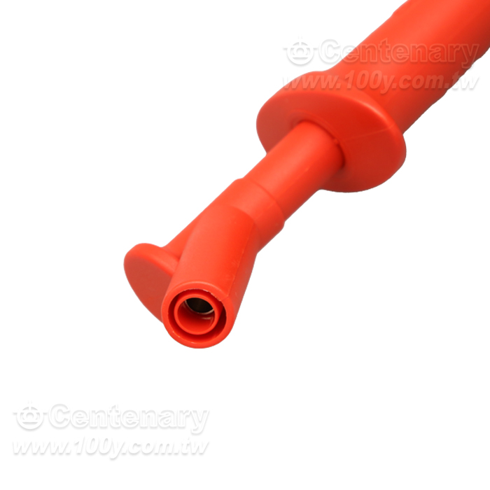 STAUBLI_4mm 絕緣高壓鱷魚夾  紅色 - 163681 產品圖片