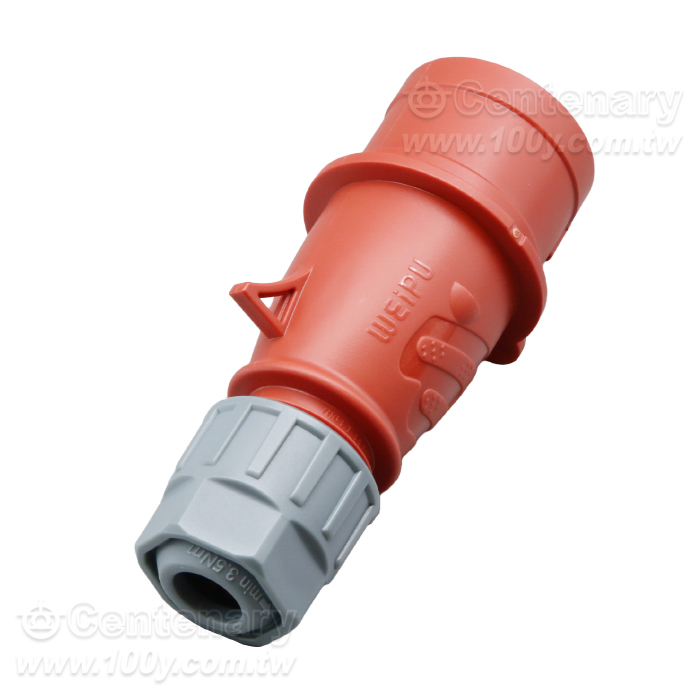 IP44 4P Cable Protective Male Plug - 164766 Product Image