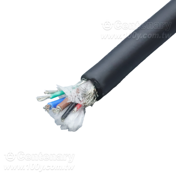 6P連接器 座裝孔/母插座 帶線 1M - 164775 產品圖片