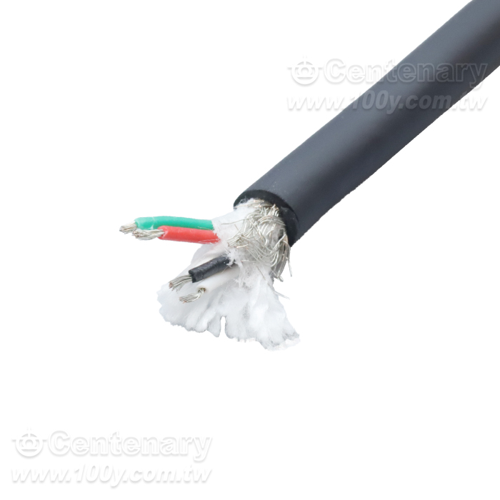 4P連接器 座裝孔/母插座 帶線 1M - 164776 產品圖片