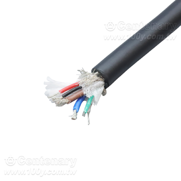 6P連接器 座裝針/公插座 帶線 1M - 164777 產品圖片