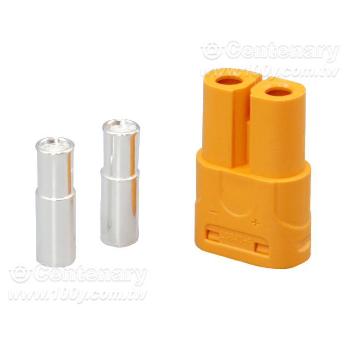 AMASS 銅鍍銀鋰電池插頭 LCB40-F母頭 - 164802 產品圖片