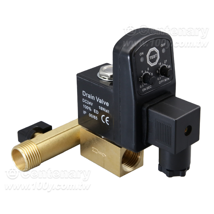 Air Compressor Solenoid Valve - Split Type - 24V - 164843 Product Image