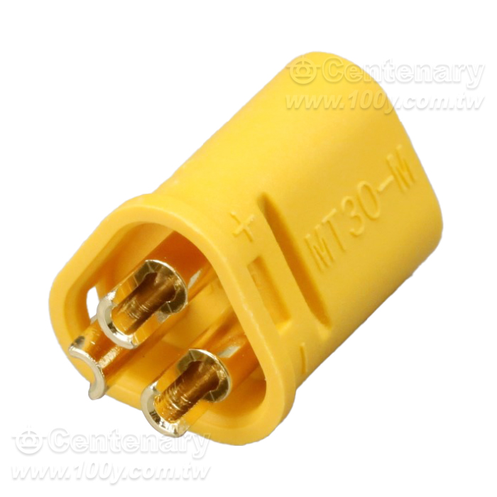 MT30 Small Current Three-Pin Connector - 164904 Product Image