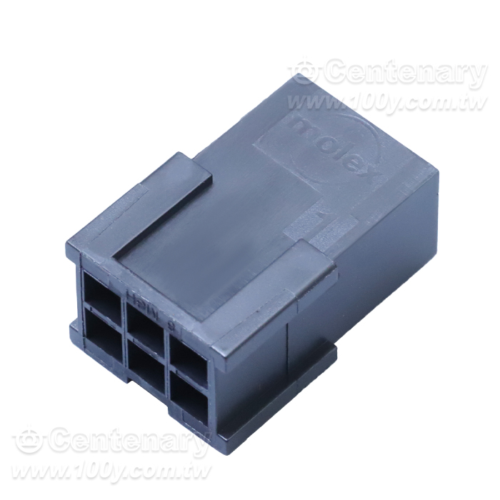 MOLEX Micro-Fit 3.0-- 3.0mm-6P   (公頭) - 164992 產品圖片