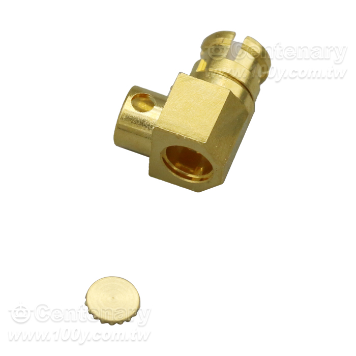 SMP Jack Solder Right Angle For RG405 - 91838 產品圖片