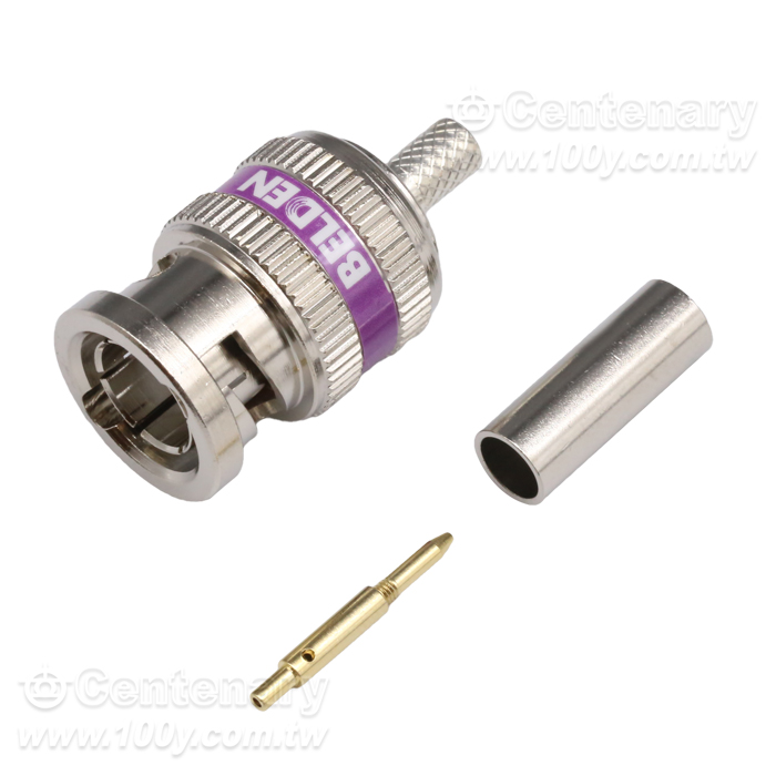 6 GHz Mini RG59 BNC Connector - 165100 產品圖片