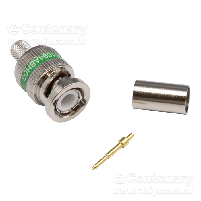 Belden 6 GHz RG6 BNC Connector - 165101 Product Image