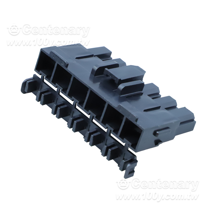 10mm Pitch Mini-Fit Sr. Receptacle Housing, Single Row, 2Circuits - 107347 Product Image