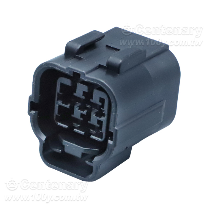 TE CONN PLUG HSG 6POS 4.80MM - 163916 Product Image