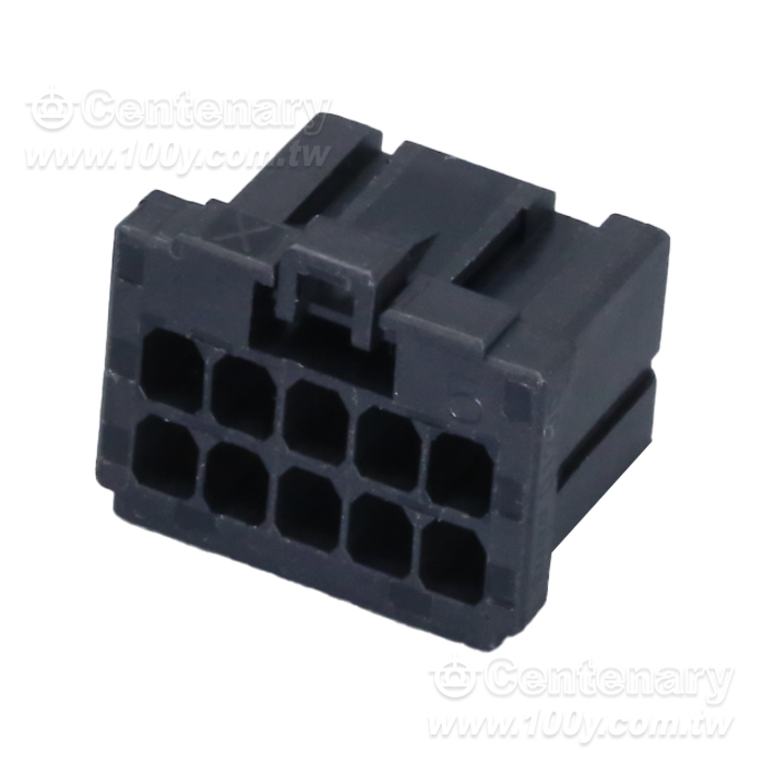 TE Tyco_D-1200D Receptacle Housing - 160668 Product Image