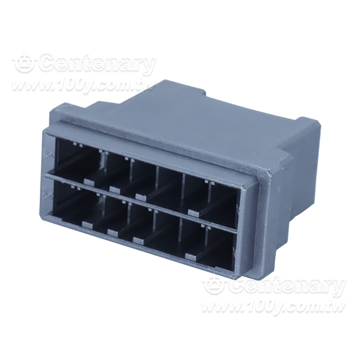 TE CONN HOUSING TAB 12POS DUAL FREE - 80668 Product Image