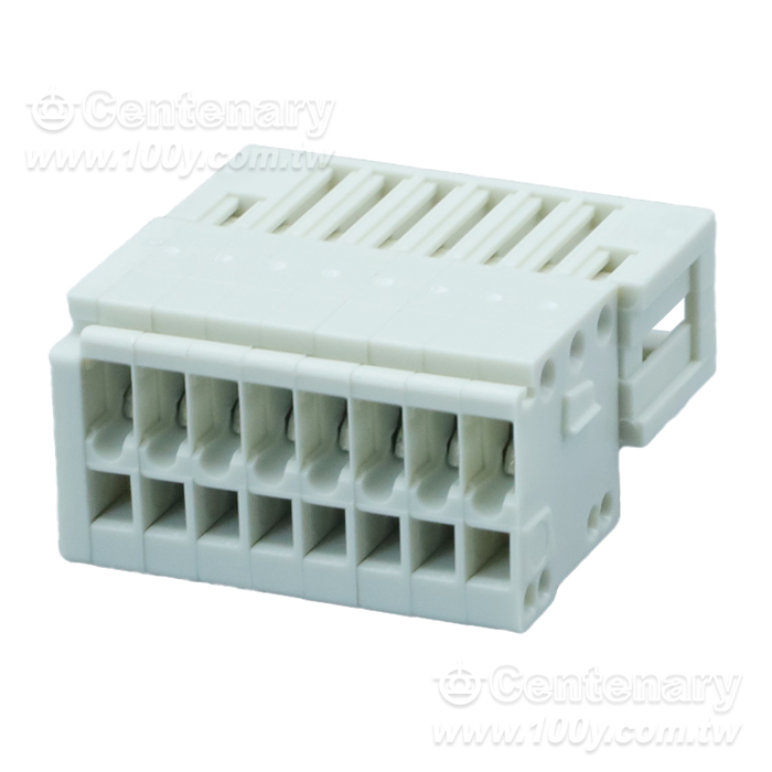 8P 公接頭 P:2.5mm 0.5mm2/150V/4A - 148222 產品圖片