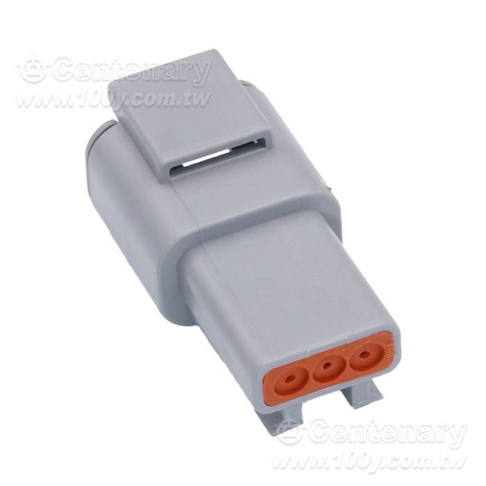 3P公插頭 灰色 P:3.81mm - 165400 產品圖片