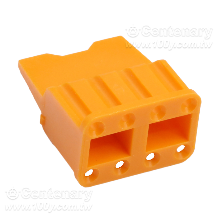 楔形鎖 用於DTM系列8P母頭 P:3.81mm - 165408 產品圖片