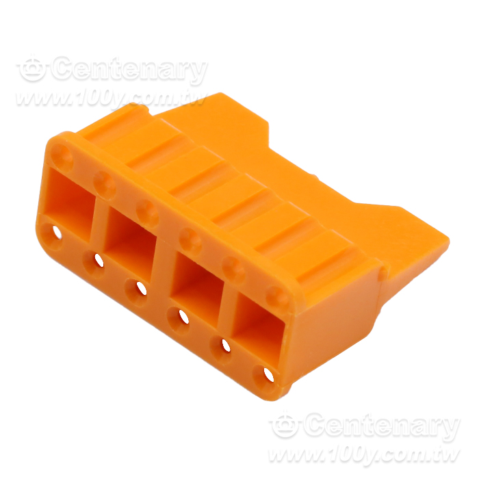 楔形鎖 用於DTM系列 12P母頭 P:3.81mm - 165409 產品圖片