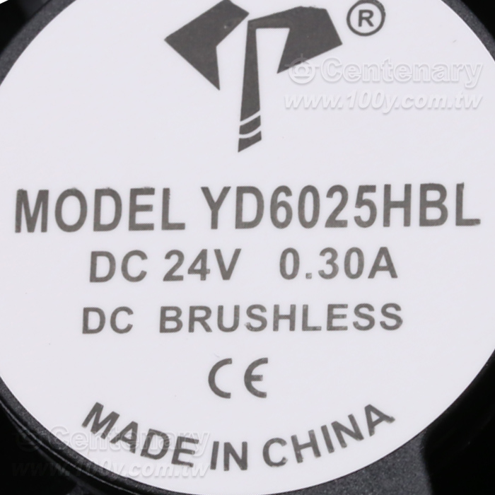 DC24V 滾珠 60*60*25mm - 165430 產品圖片