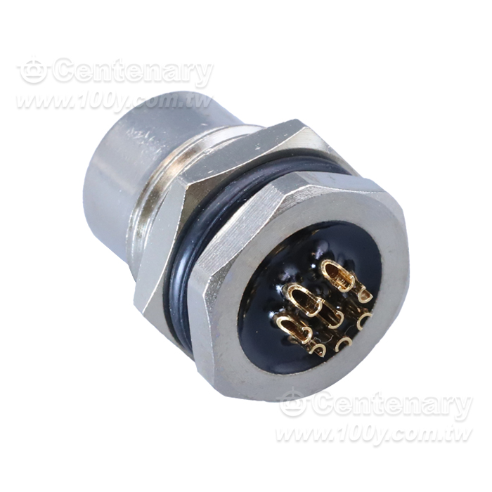 M12 Female Socket_M12 Sensor Waterproof Connector - 165893 Product Image