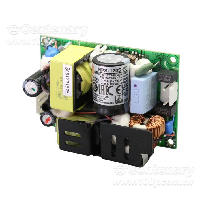 120W 3"x2" Reliable Green Medical Power Supply - 92087 Product Image