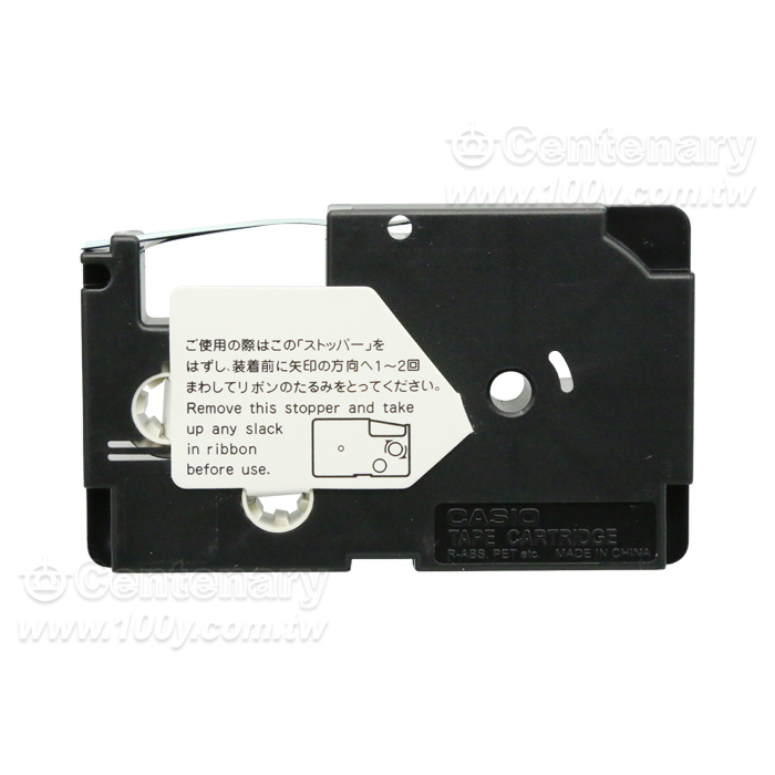 標籤紙 9mm 銀底黑字 - 96892 產品圖片