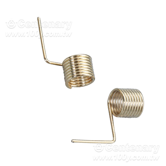 接地彈簧 鍍金 φ3.75 *10mm*5mm - 165848 產品圖片