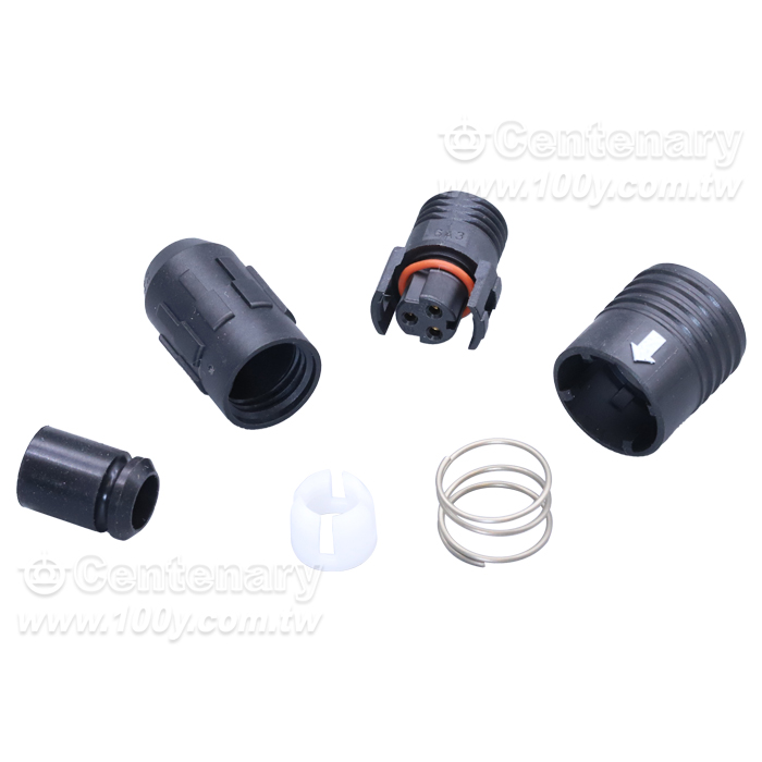 圓形連接器  母頭  3P - 165697 產品圖片