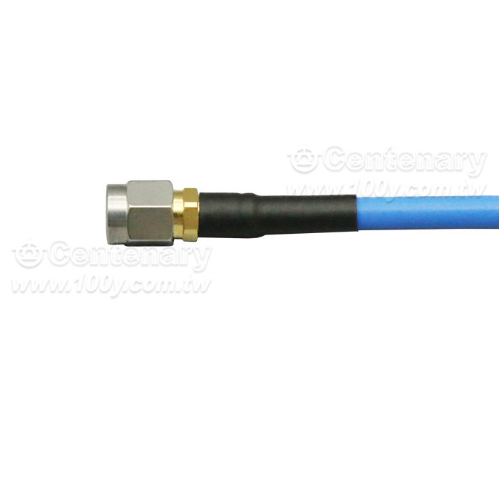 SMA Plug to SMA Plug Using .141 Conformable With FEP Jacket - 97091 Product Image