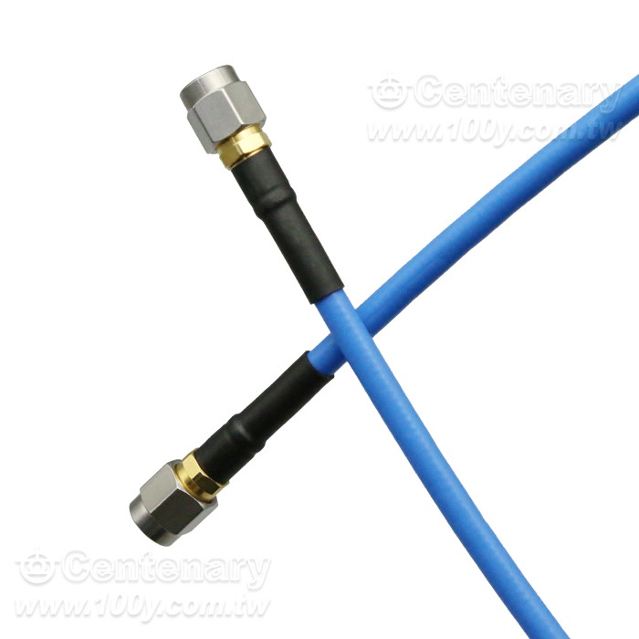 SMA Plug to SMA Plug Using .141 Conformable With FEP Jacket - 97092 Product Image