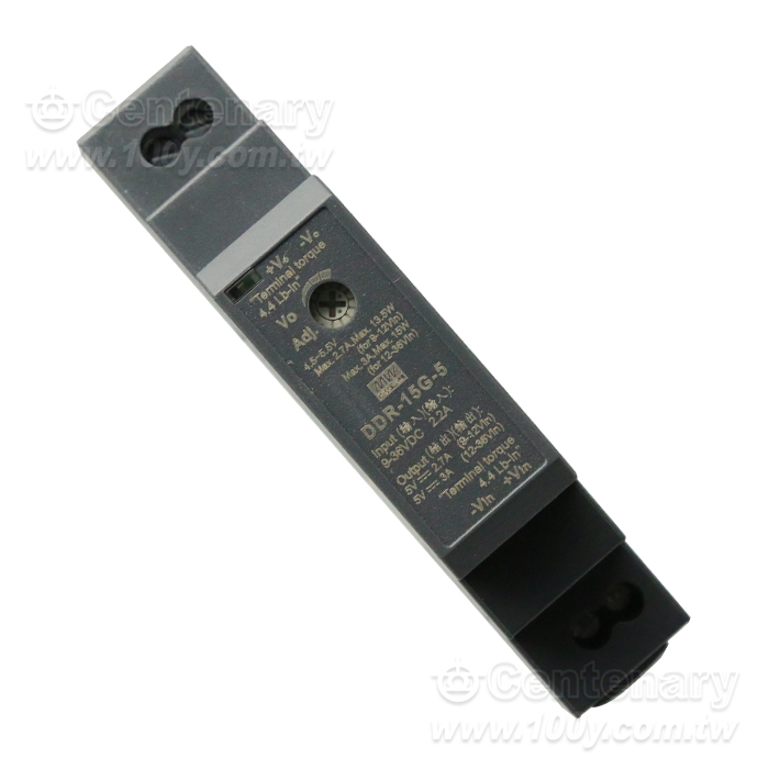 15W DIN Rail Type DC-DC Converter - 130143 Product Image
