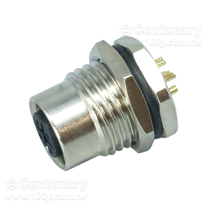 M12 Female Socket_M12 Sensor Waterproof Connector - 166098 Product Image