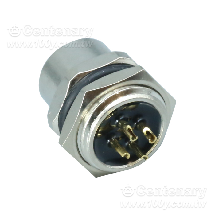 M12 Female Socket_M12 Sensor Waterproof Connector - 166099 Product Image