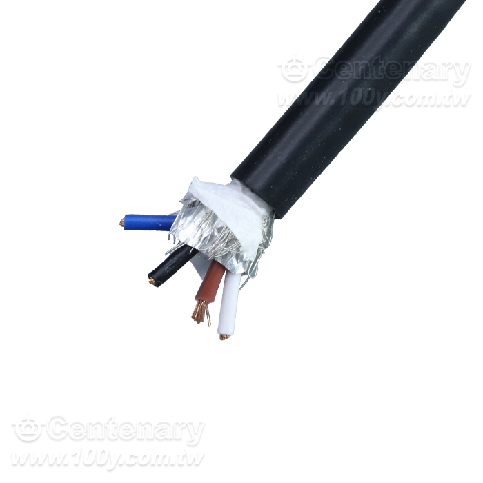 Straight needle in the first four male head _M12 waterproof sensor cable - 166122 Product Image