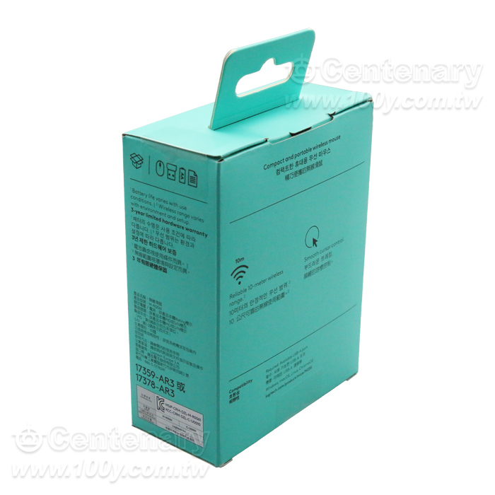 無線光學滑鼠 藍色 - 98679 產品圖片