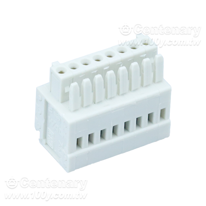 8P 母接頭 P:2.5mm 0.5mm2/150V/4A - 148221 產品圖片