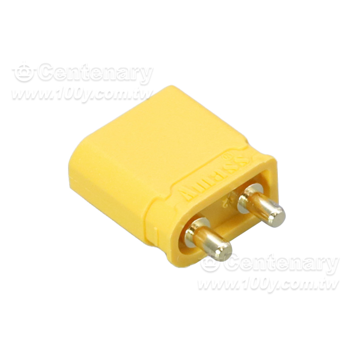 XT30 Waterproof Plug with Lock, Male, High Current 20A - 166350 Product Image