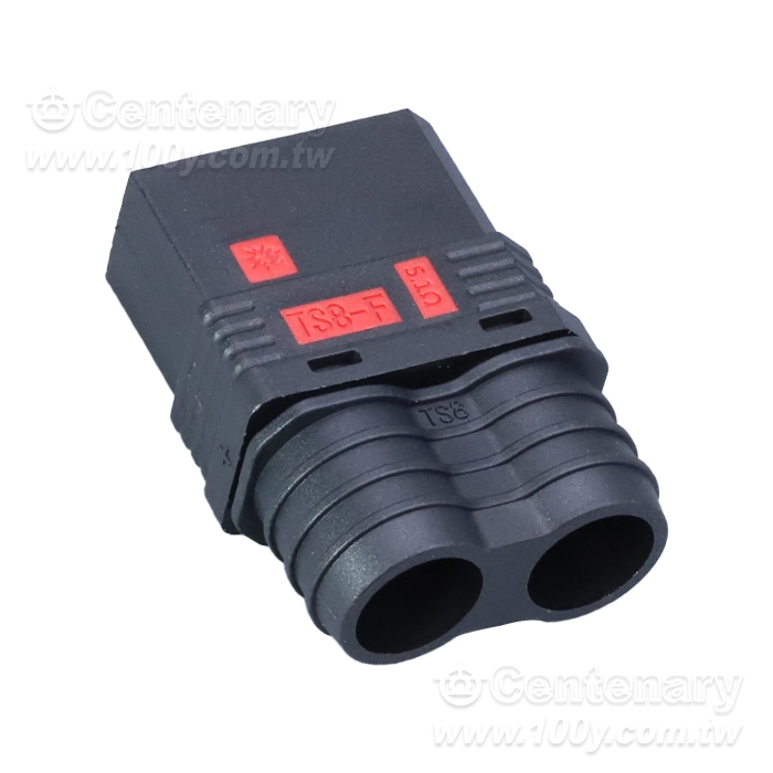Anti-spark plug, high temperature resistant, 120A high current, RC model car power welding plug, Female plug - 166353 Product Image