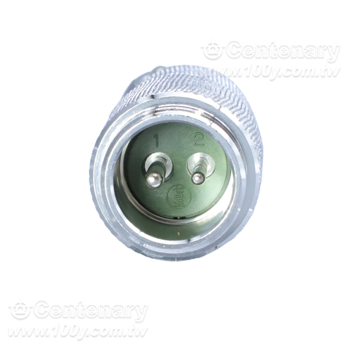 2P公插頭  5A/125V size:14 - 166385 產品圖片