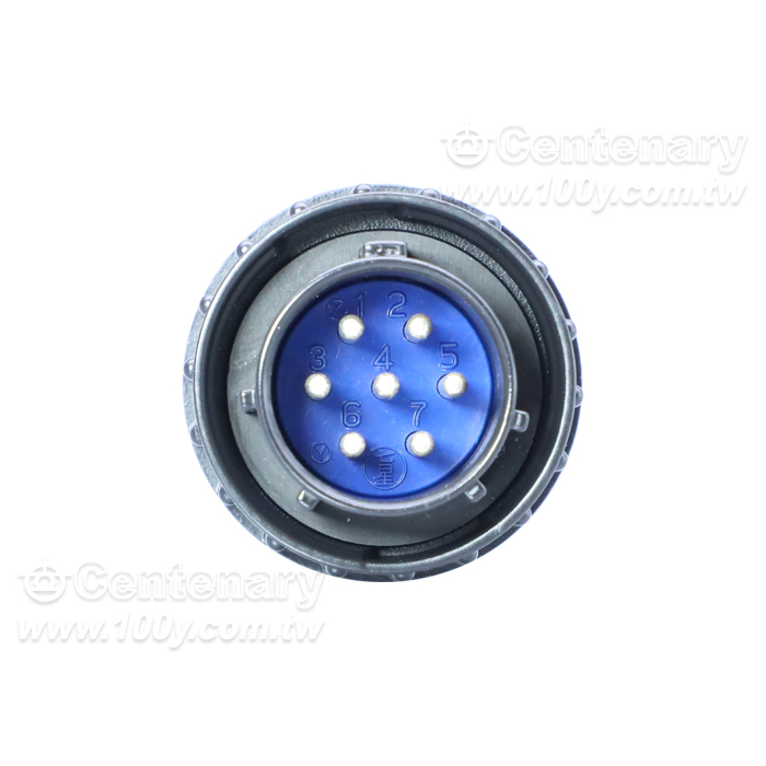 NJW 七星7P  公插頭 Shell size:20 - 166430 產品圖片