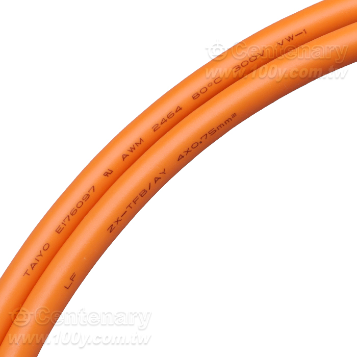 太陽牌高柔性拖鏈信號線 4C*0.75mm2 - 166508 產品圖片