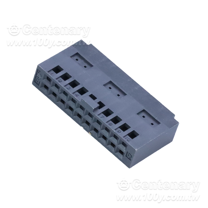 Rectangular Connector Housing - 166317 Product Image