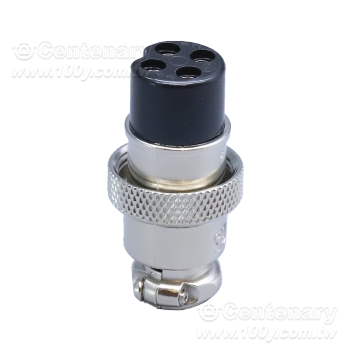 4P母插頭 5A/125V ψ16 - 7002 產品圖片